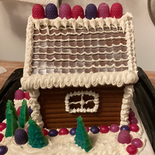 Load image into Gallery viewer, Gingerbread house soap
