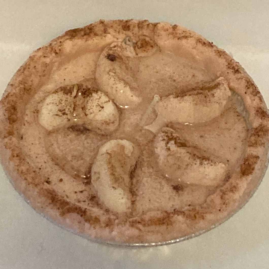 medium apple pie candle