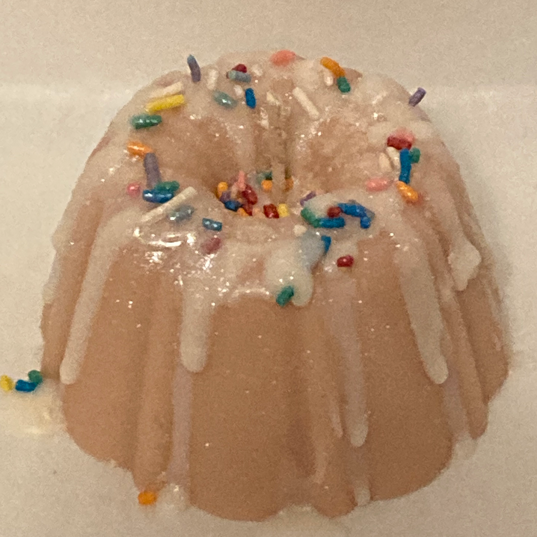 birthday bundt cake candle