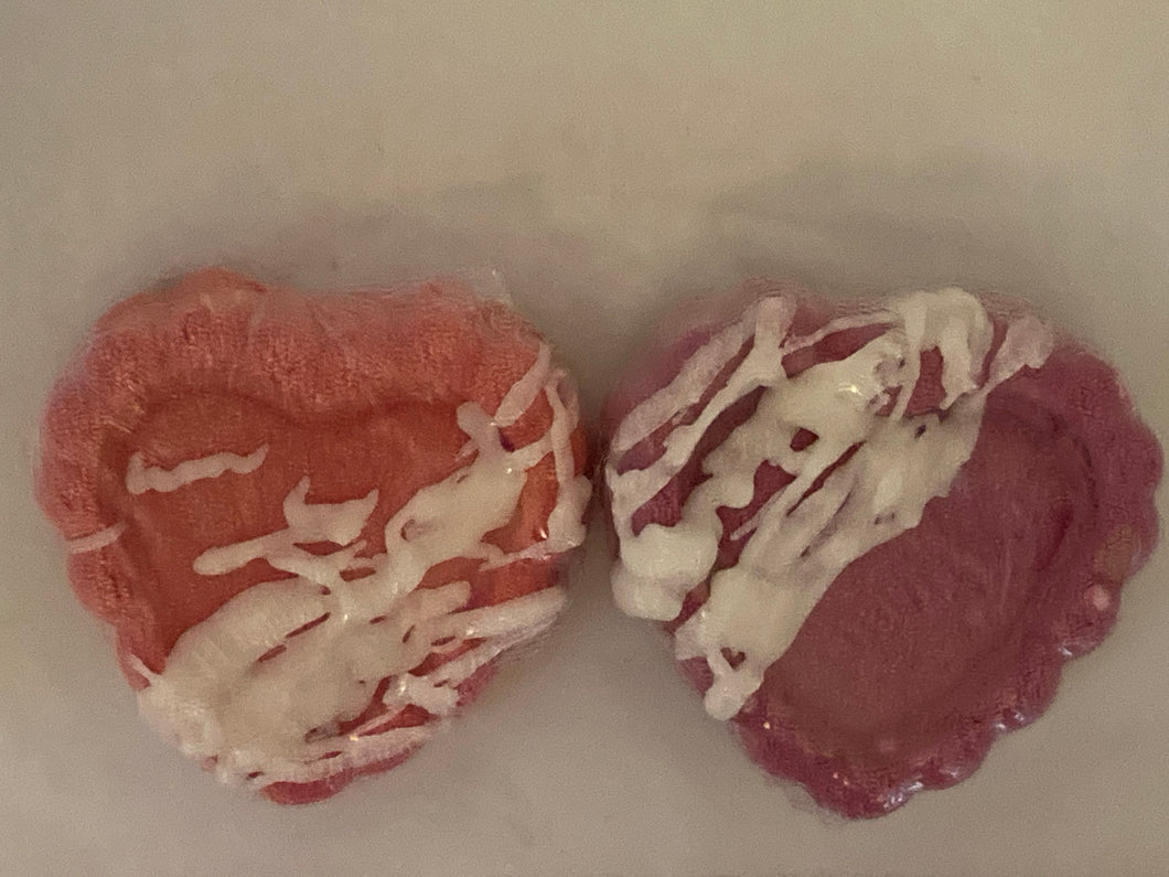 heart bath bombs