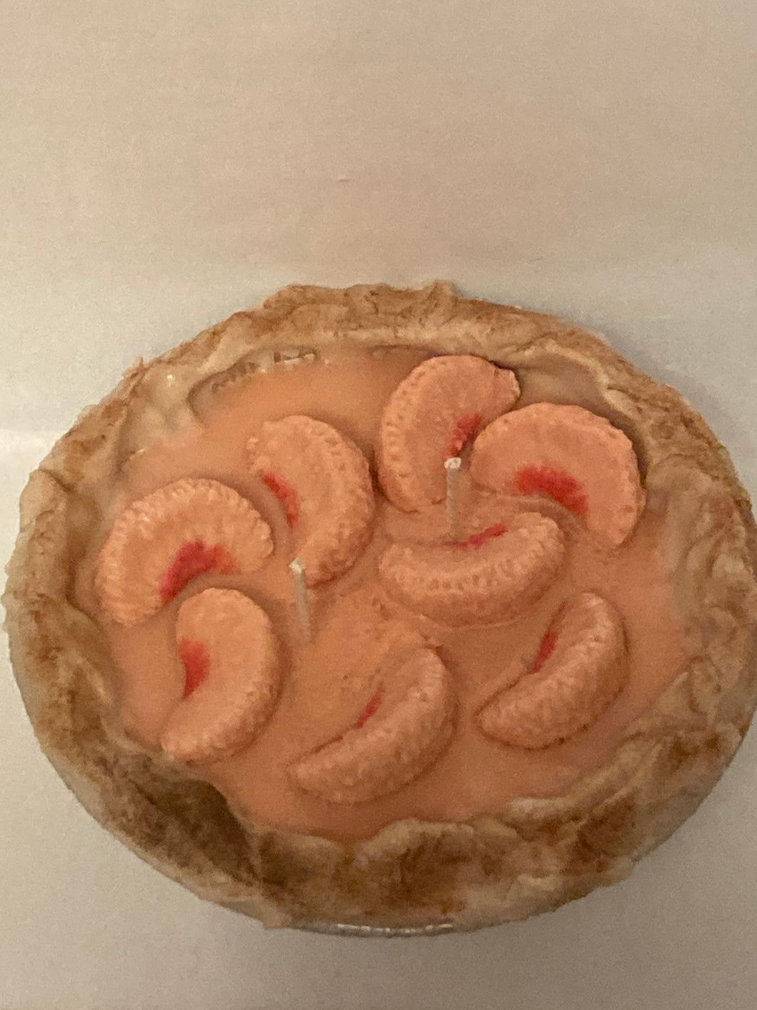 peach pie candle