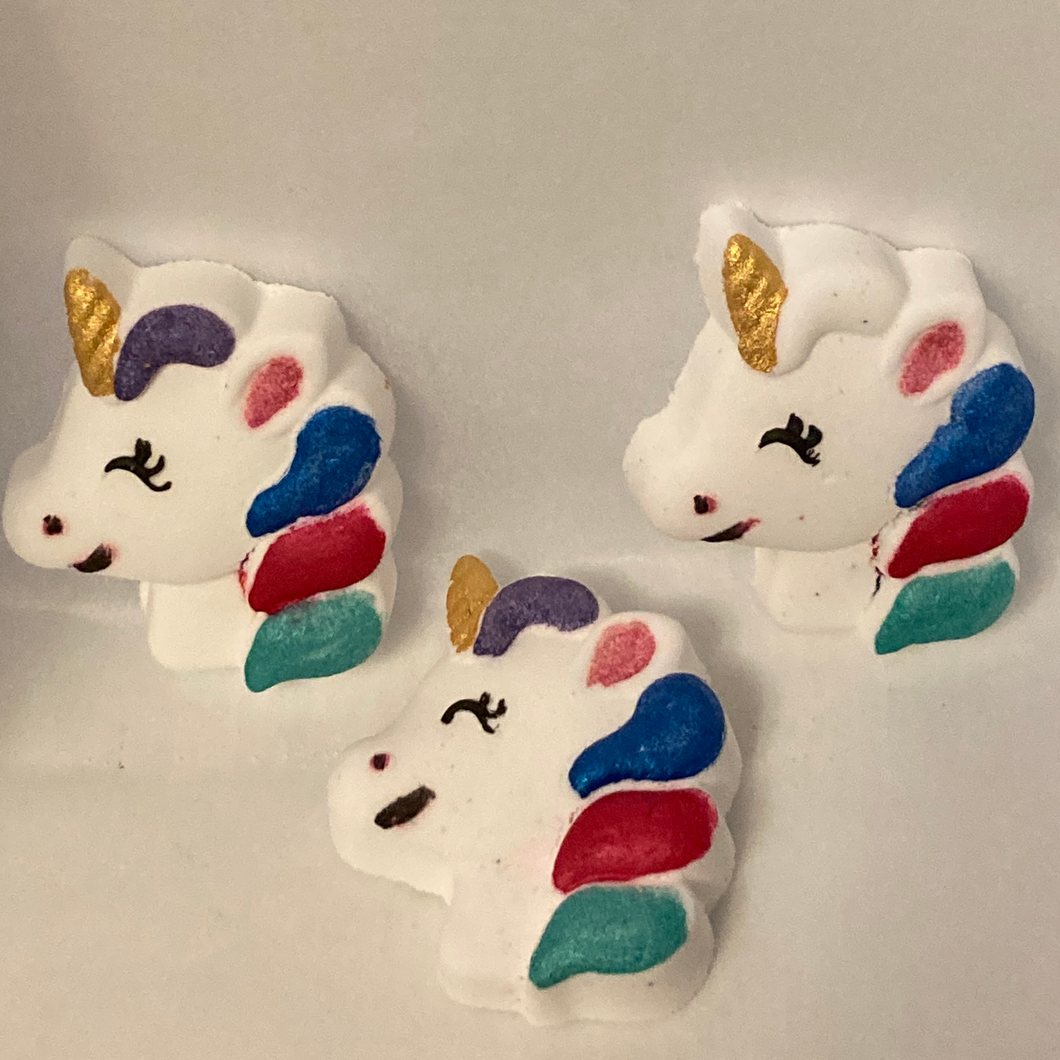 unicorn bath bombs